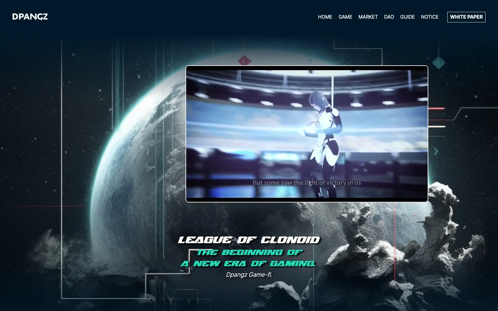 Dpangz — League of Clonoid 데스크톱 화면
